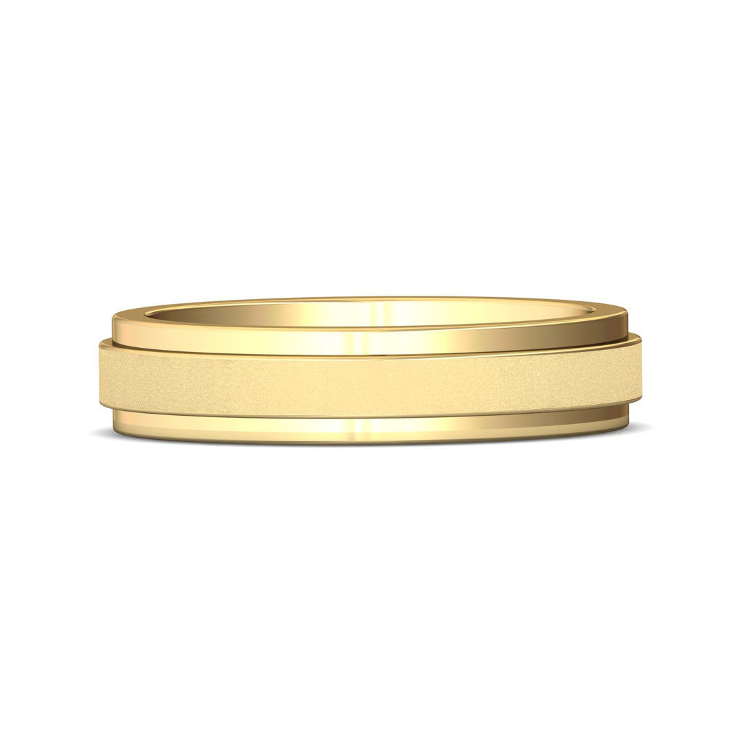 14K Gold Yellow Mens Classic Mens Band from the Mens Classic collection - H110SF_14KY_Std_NA_NA