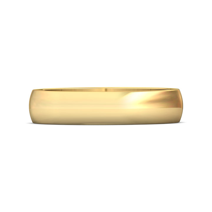14K Gold Yellow Mens Classic Mens Band from the Mens Classic collection - H124PH_14KY_Std_NA_NA