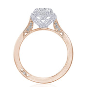 Round, Pear Bloom Engagement Ring