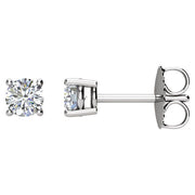 1.02 Carat Diamond Earrings - Studs