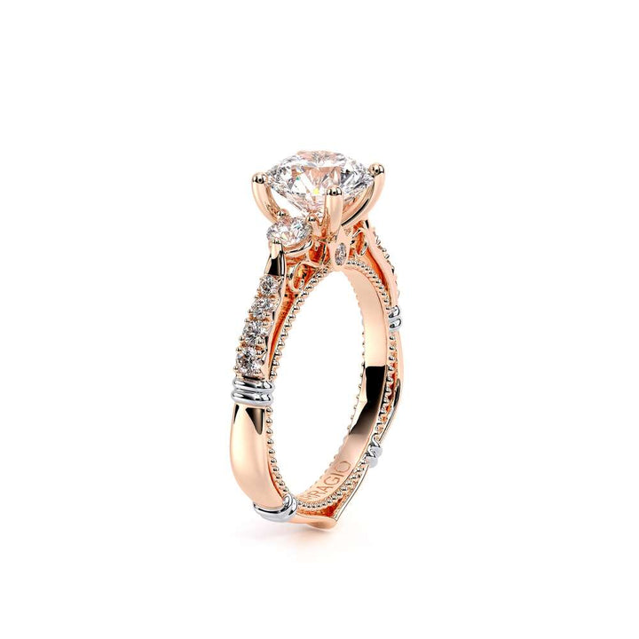 Parisian-124r-14k Rose Gold Round