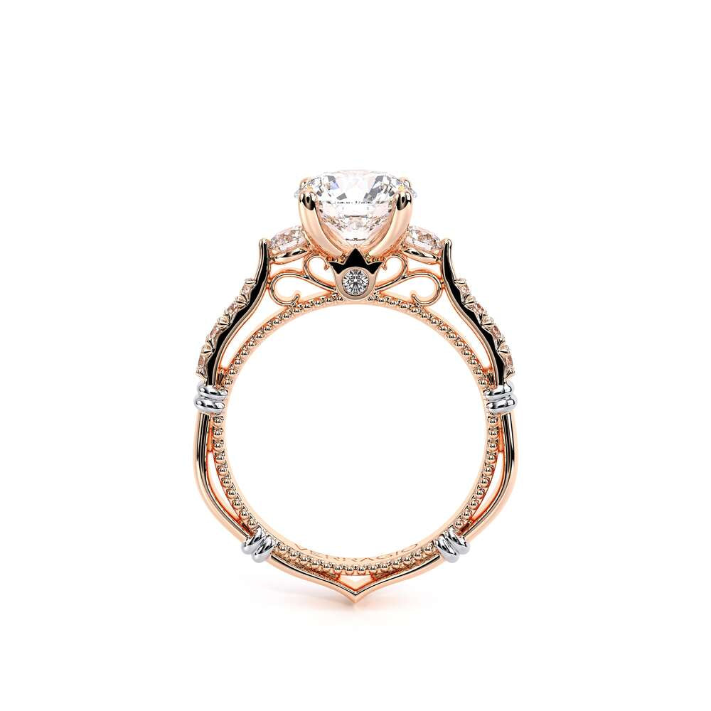 Parisian-124r-14k Rose Gold Round