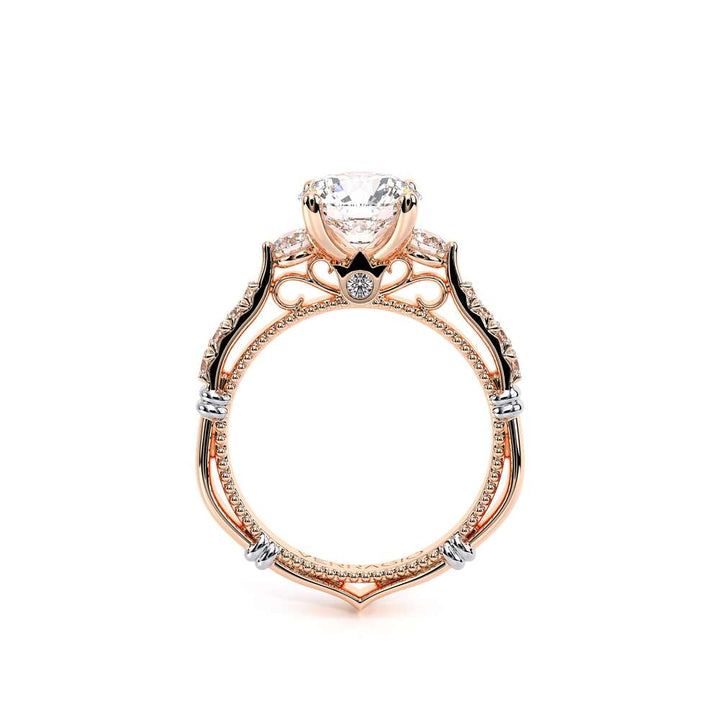 Parisian-124r-18k Rose Gold Round