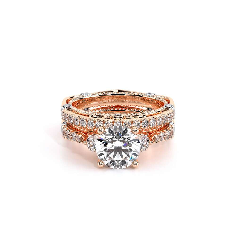 Parisian-124r-14k Rose Gold Round