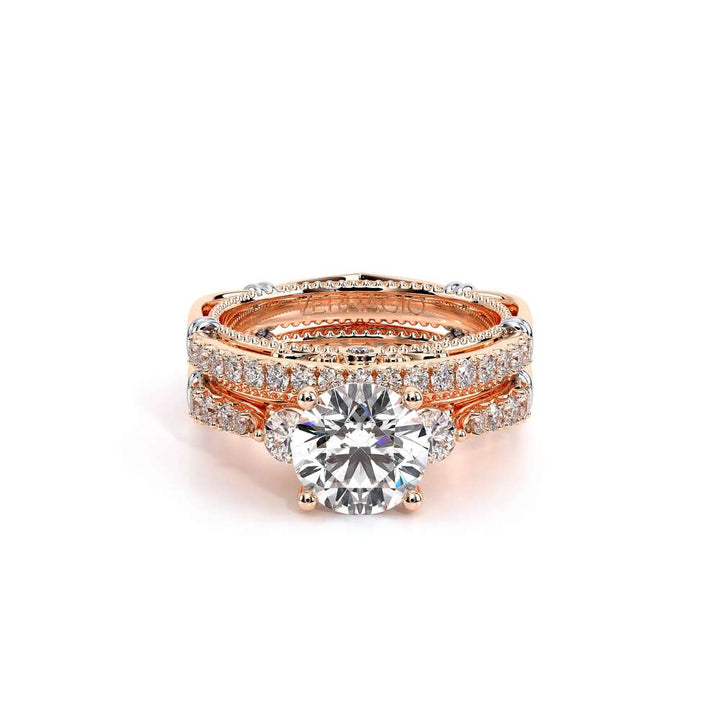 Parisian-124r-14k Rose Gold Round
