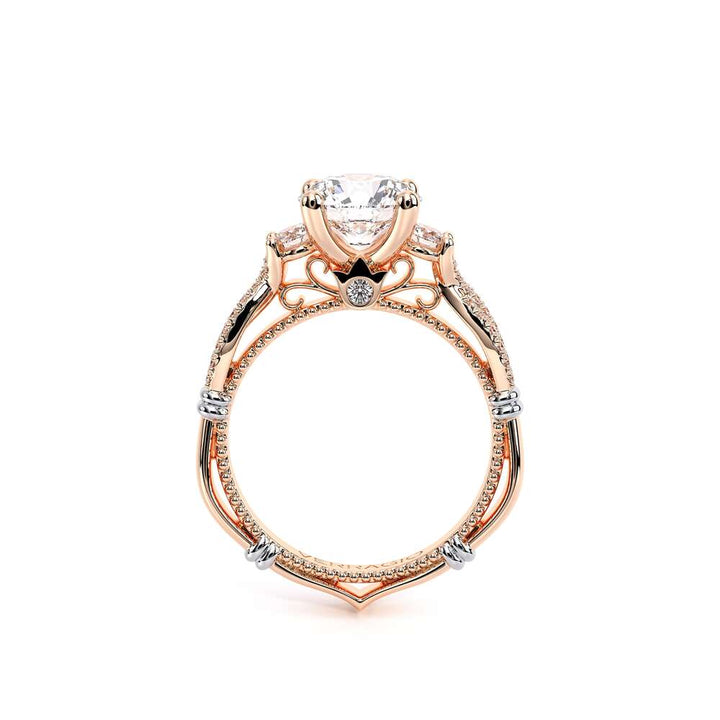 Parisian-129r-14k Rose Gold Round