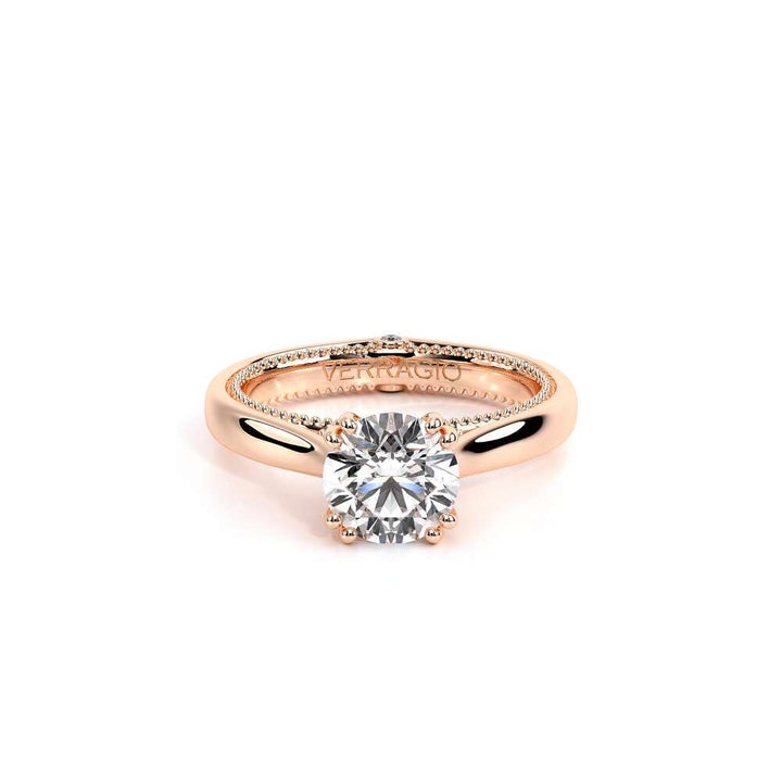 Couture-0418r-18k Rose Gold Round