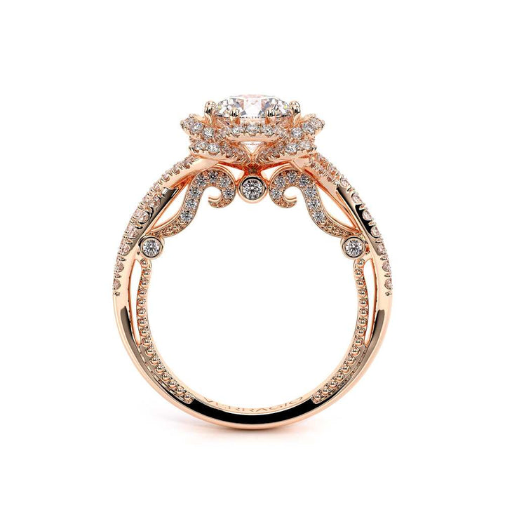 Insignia-7087r-14k Rose Gold Round