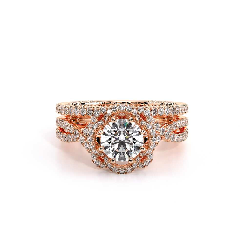 Insignia-7087r-14k Rose Gold Round