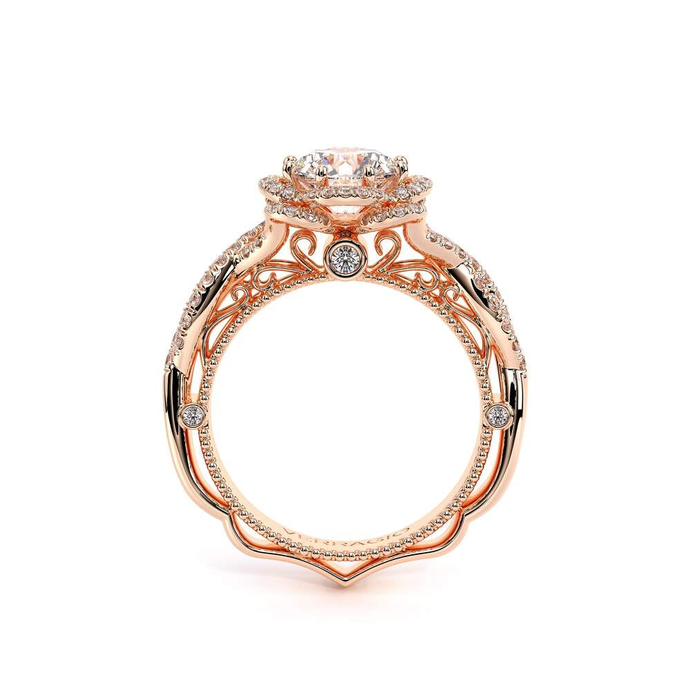 Venetian-5051r-14k Rose Gold Round