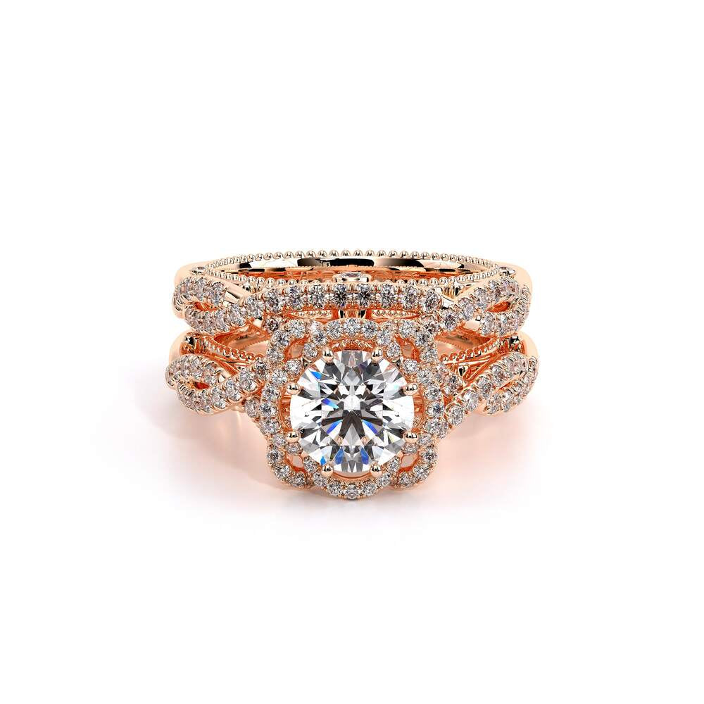 Venetian-5051r-14k Rose Gold Round