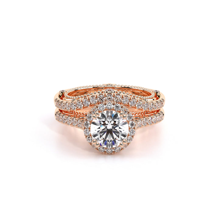 Venetian-5061r-14k Rose Gold Round