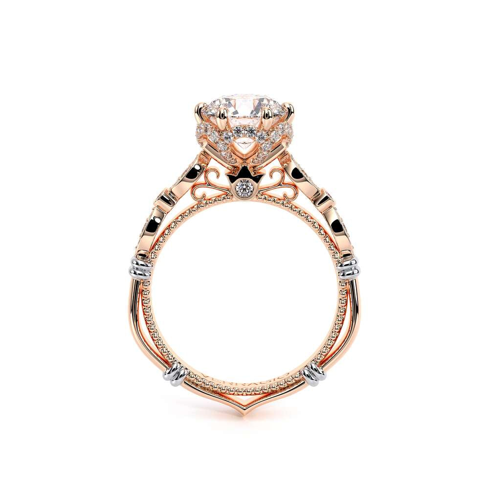 Parisian-151r-14k Rose Gold Round