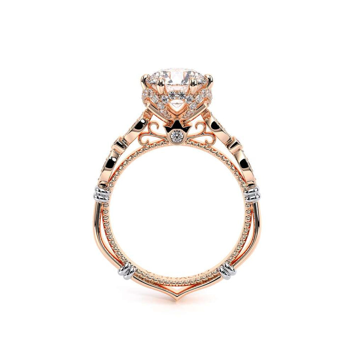 Parisian-151r-14k Rose Gold Round