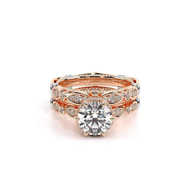 Parisian-151r-14k Rose Gold Round