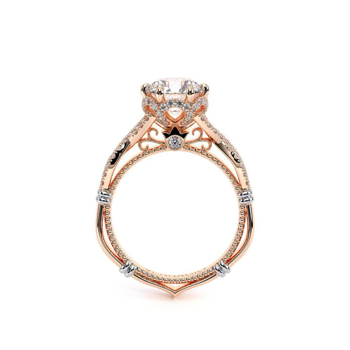 Parisian-153r-18k Rose Gold Round