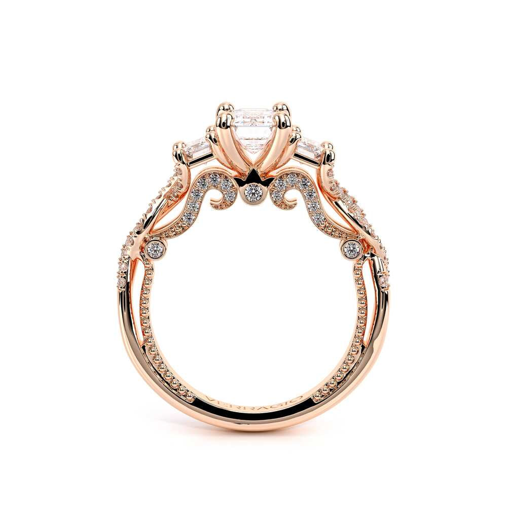 Insignia-7074em-18k Rose Gold Emerald