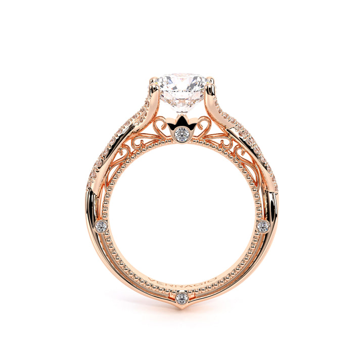Venetian-5003r-18k Rose Gold Round