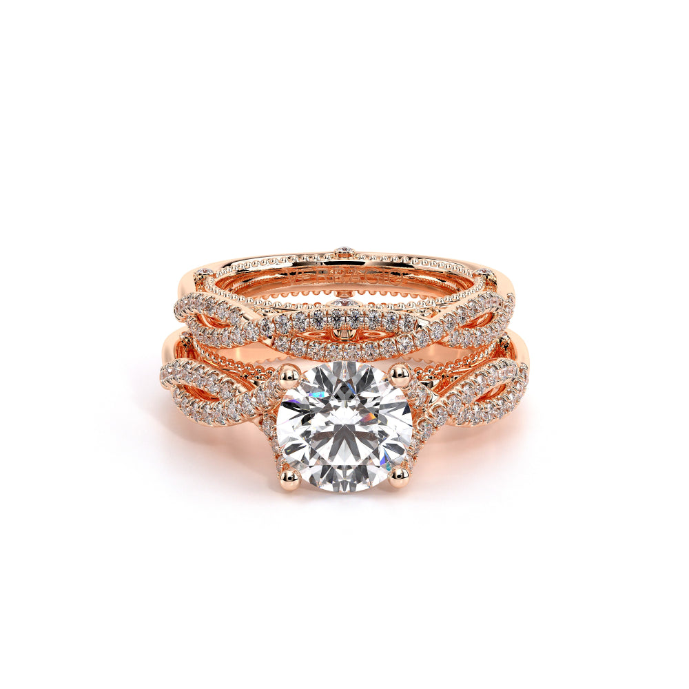 Venetian-5003r-14k Rose Gold Round