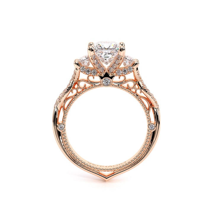 Venetian-5079p-14k Rose Gold Princess