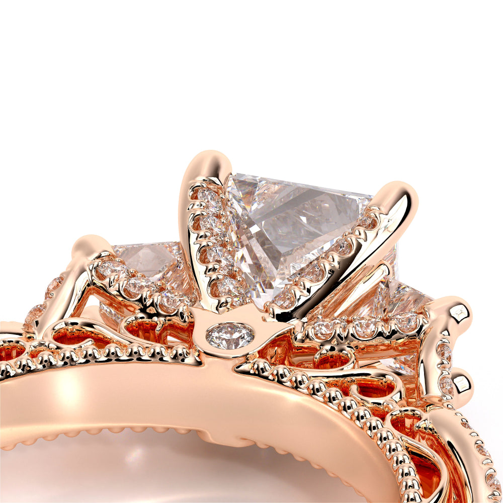 Venetian-5079p-14k Rose Gold Princess