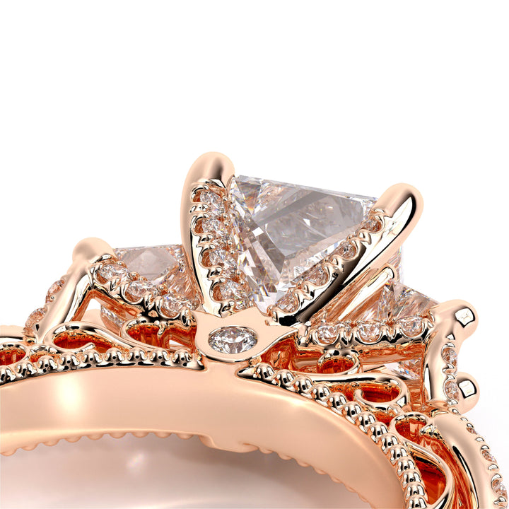 Venetian-5079p-14k Rose Gold Princess