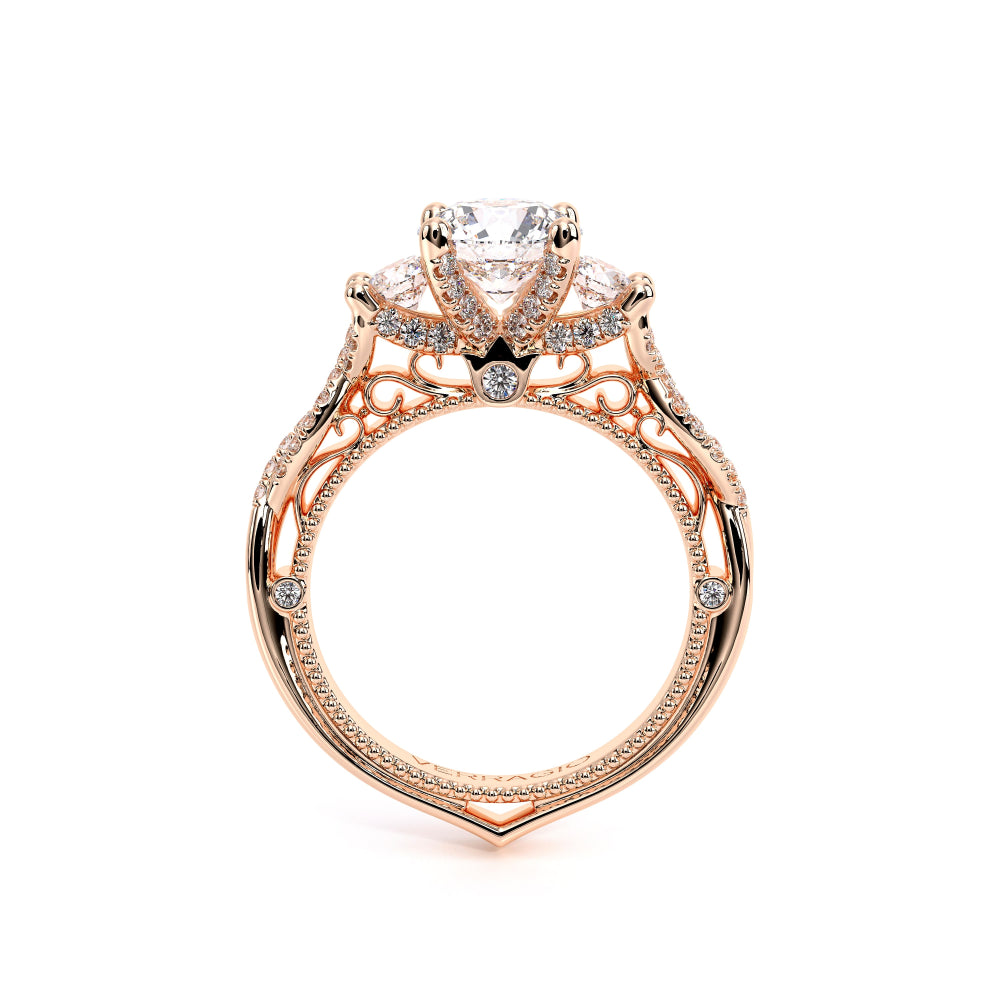 Venetian-5079r-14k Rose Gold Round
