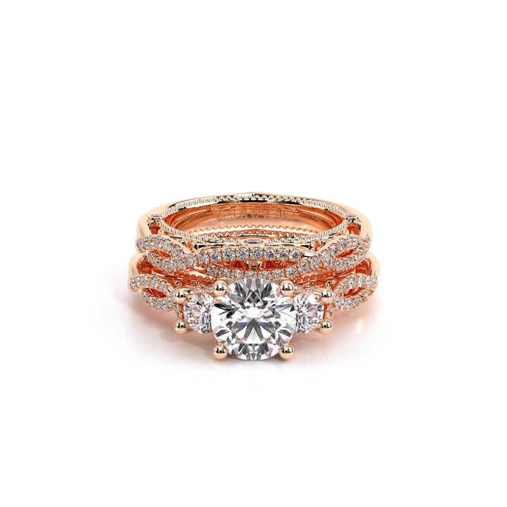 Venetian-5079r-14k Rose Gold Round