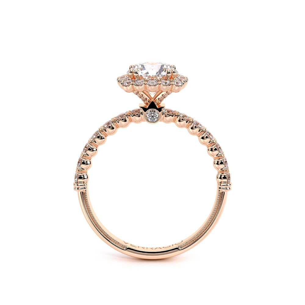 Renaissance-954CU18-18K Rose Gold Cushion