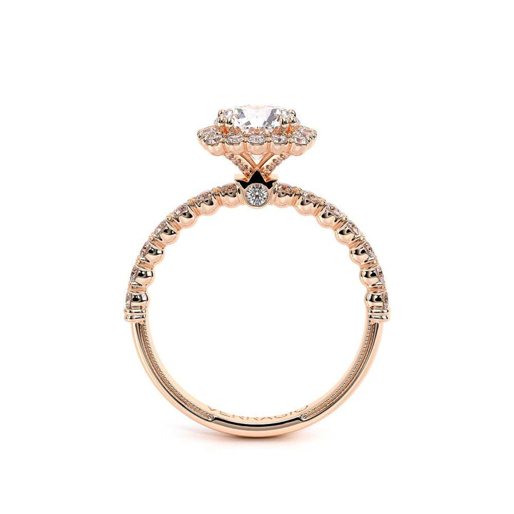 Renaissance-954CU18-18K Rose Gold Cushion