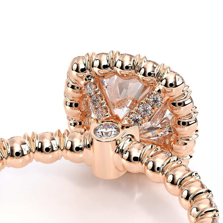Renaissance-954CU18-18K Rose Gold Cushion