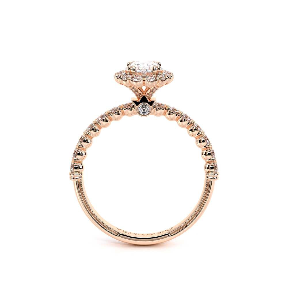 Renaissance-954OV18-18K Rose Gold Oval