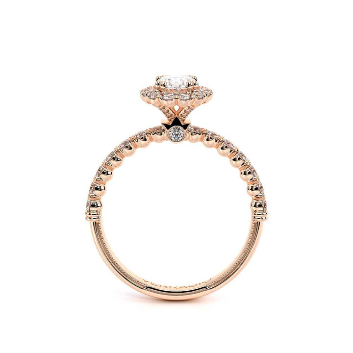 Renaissance-954OV18-18K Rose Gold Oval