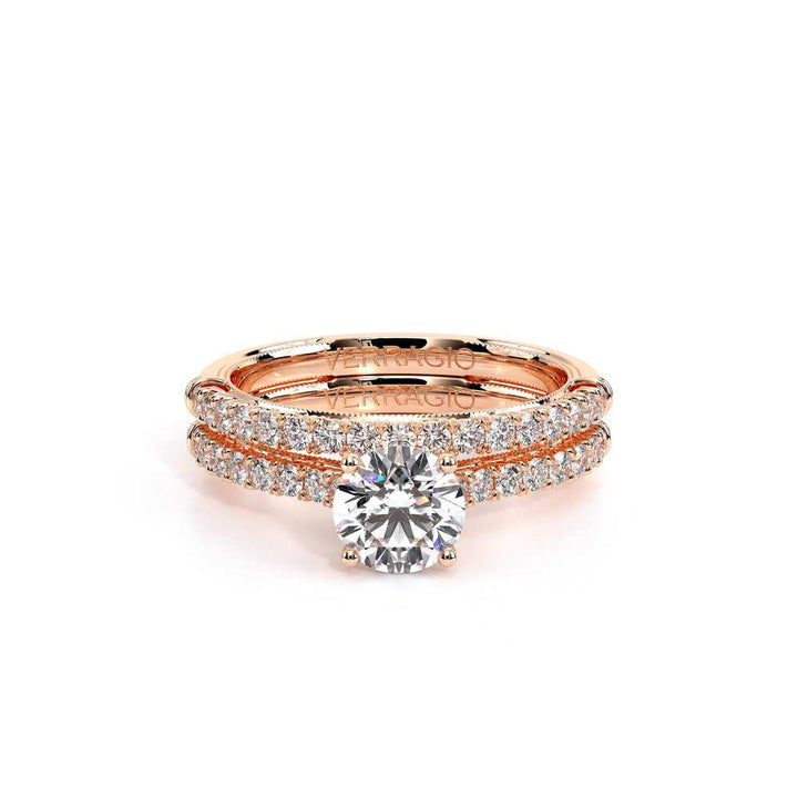 Renaissance-955R17-18K Rose Gold Round