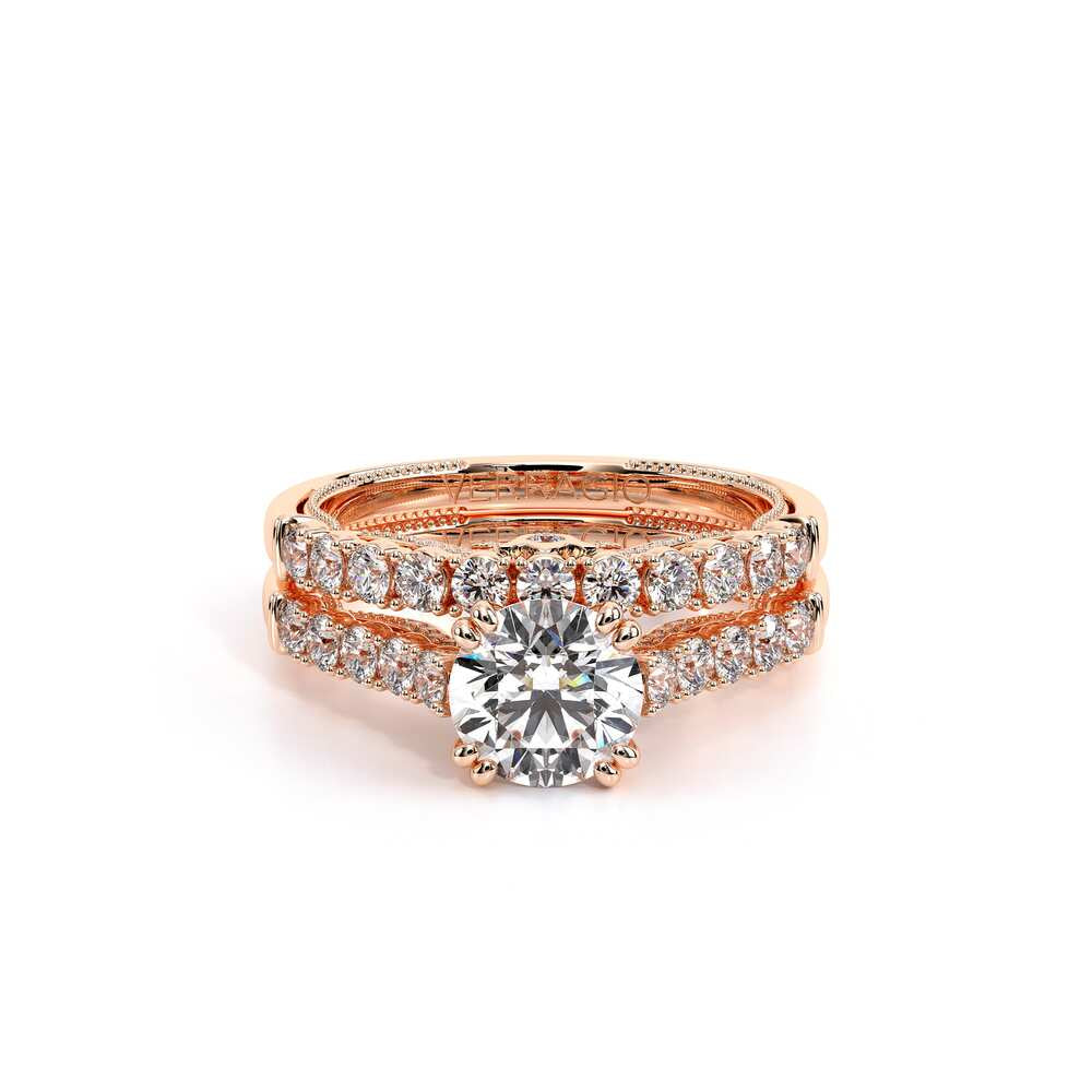 Insignia-7097r-18k Rose Gold Round