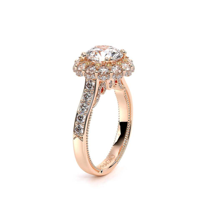 Insignia-7106r-14k Rose Gold Round