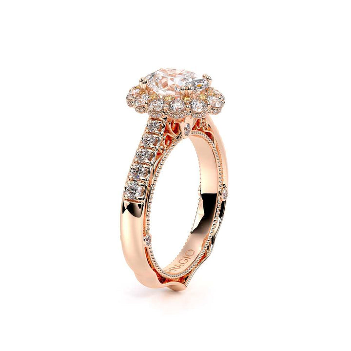 Venetian-5080ov-14k Rose Gold Oval