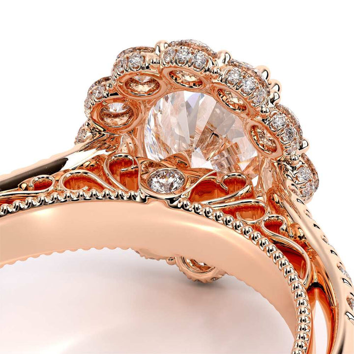 Venetian-5080ov-14k Rose Gold Oval