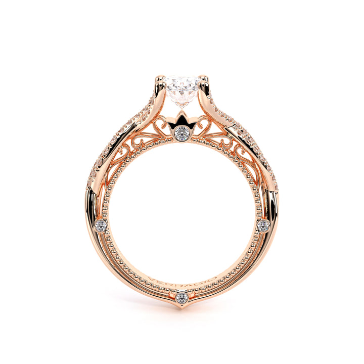 Venetian-5003ov-14k Rose Gold Oval