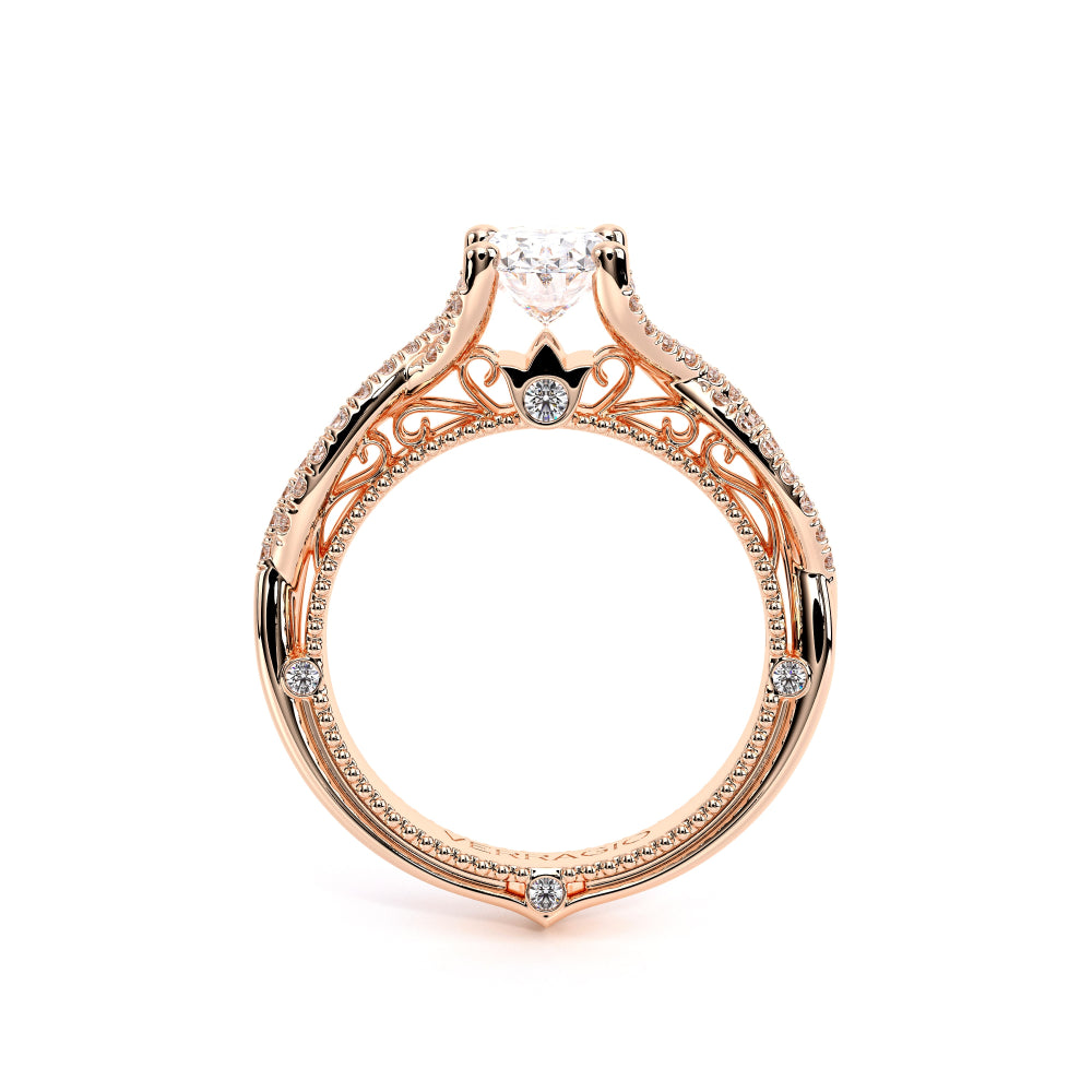 Venetian-5003ov-18k Rose Gold Oval