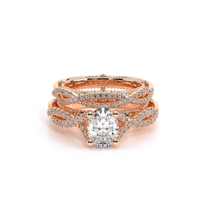 Venetian-5003ov-14k Rose Gold Oval