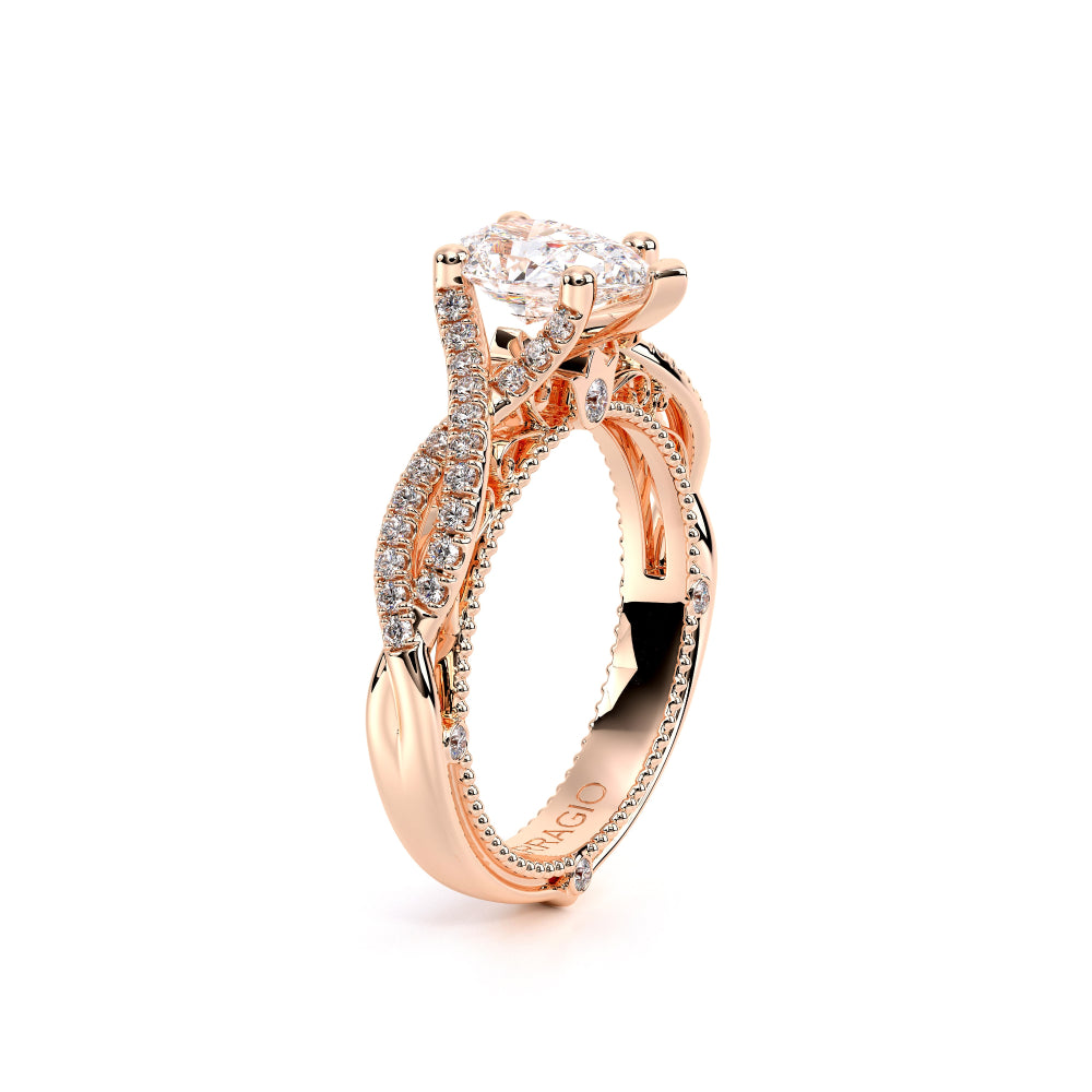 Venetian-5003pear-14k Rose Gold Pear