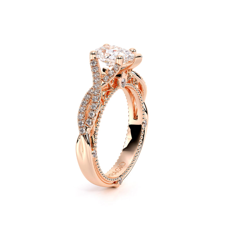 Venetian-5003pear-18k Rose Gold Pear