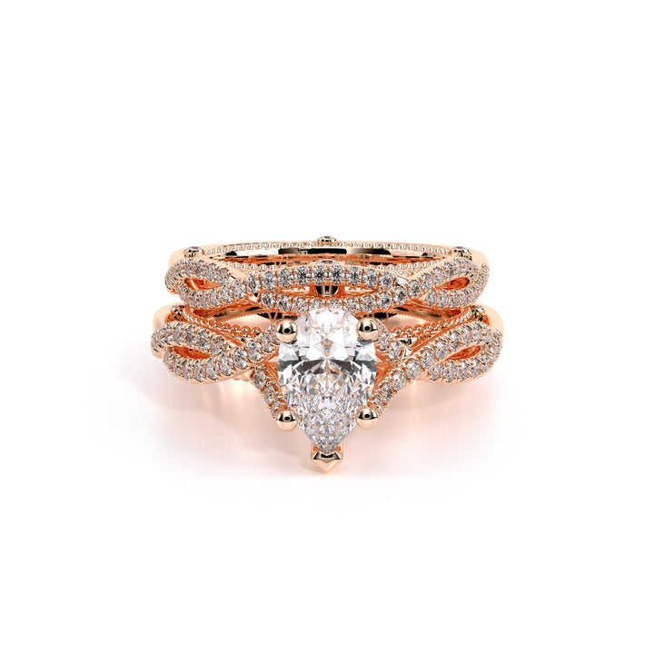 Venetian-5003pear-14k Rose Gold Pear