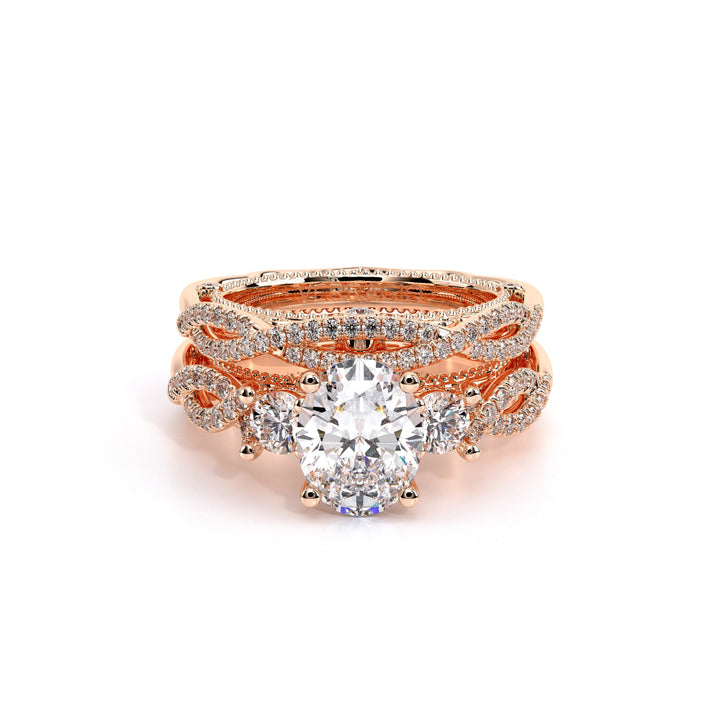 Venetian-5013ov-14k Rose Gold Oval