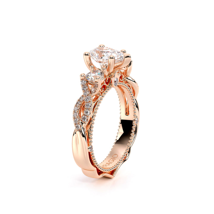 Venetian-5013pear-14k Rose Gold Pear