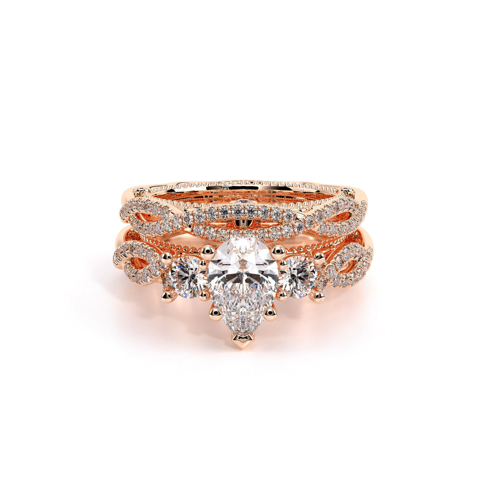 Venetian-5013pear-14k Rose Gold Pear