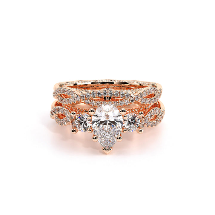Venetian-5013pear-14k Rose Gold Pear