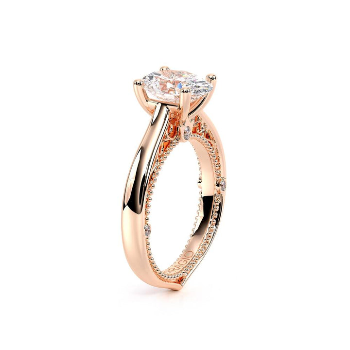 Venetian-5047ov-14k Rose Gold Oval