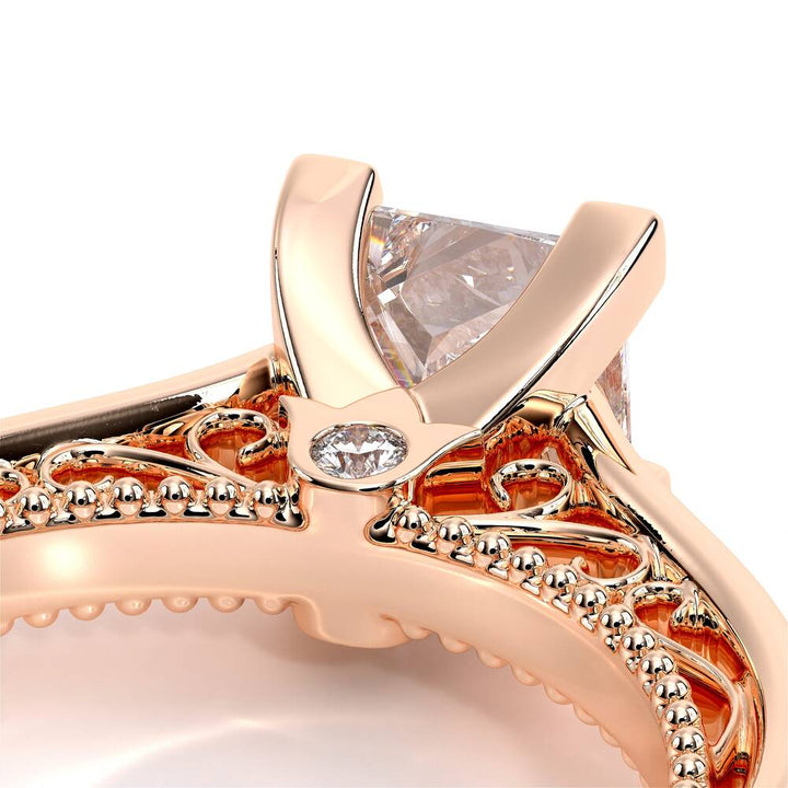 Venetian-5047p-14k Rose Gold Princess